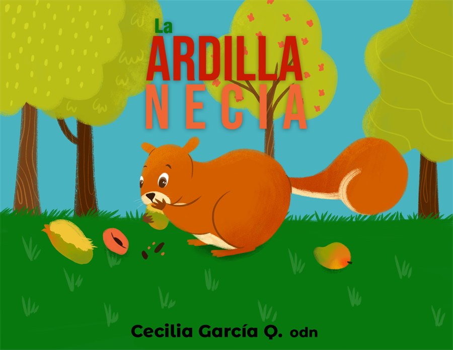 Portada del cuento La ardillita necia